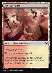 Picos Sagrados / Sacred Peaks - Magic: The Gathering - MoxLand