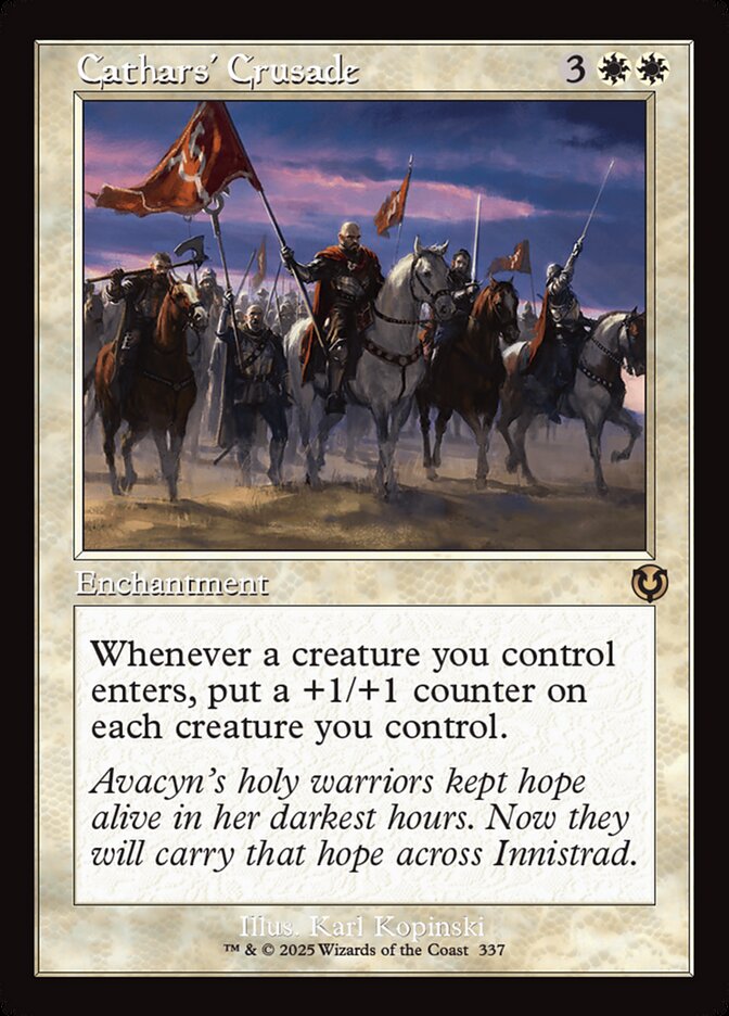Cruzada dos Cátaros / Cathars' Crusade - Magic: The Gathering - MoxLand