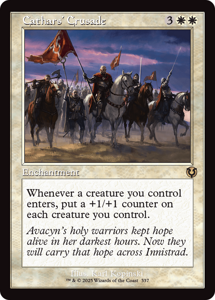 Cruzada dos Cátaros / Cathars' Crusade - Magic: The Gathering - MoxLand