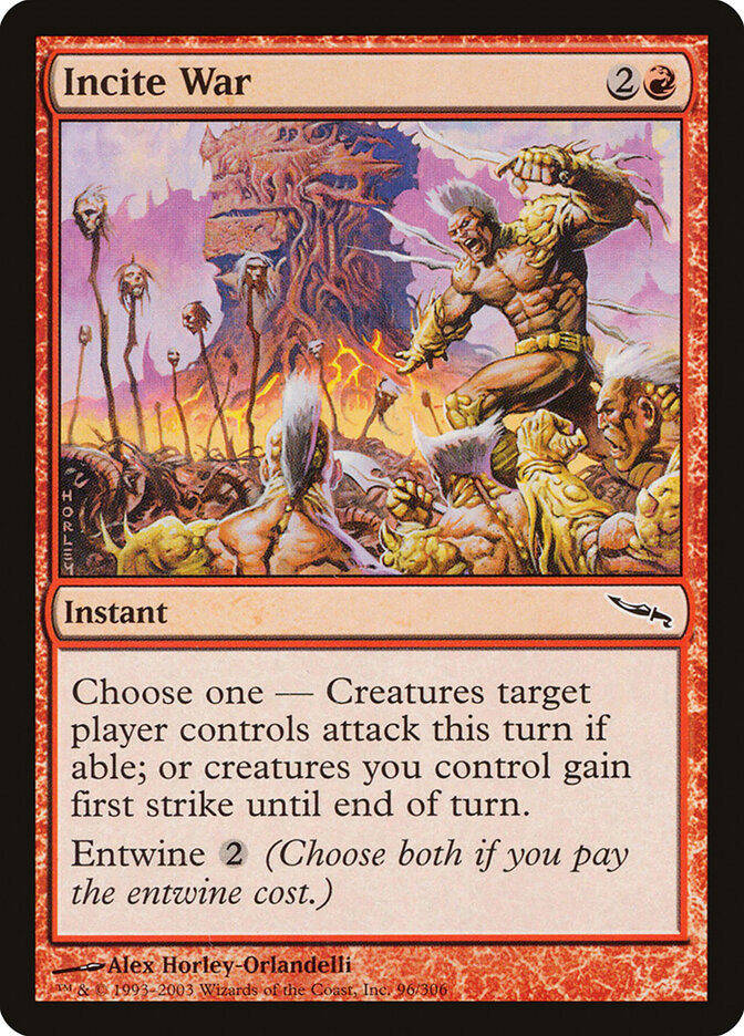 Incitar à Guerra / Incite War - Magic: The Gathering - MoxLand