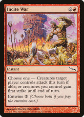 Incitar à Guerra / Incite War - Magic: The Gathering - MoxLand