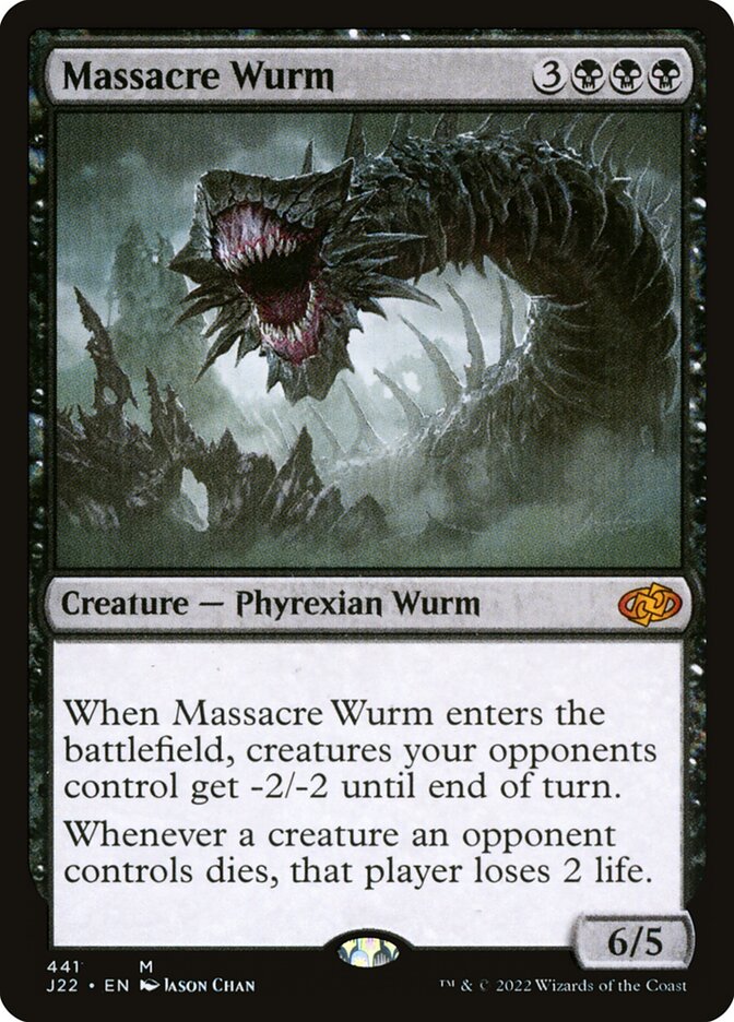 Vorme do Massacre / Massacre Wurm - Magic: The Gathering - MoxLand