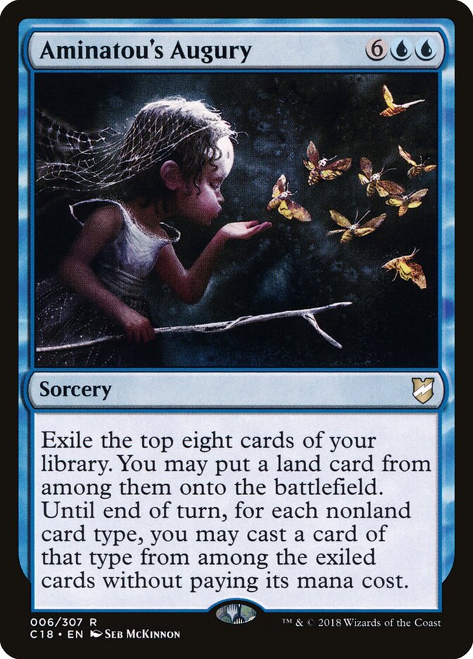 Augúrio de Aminatou / Aminatou's Augury - Magic: The Gathering - MoxLand