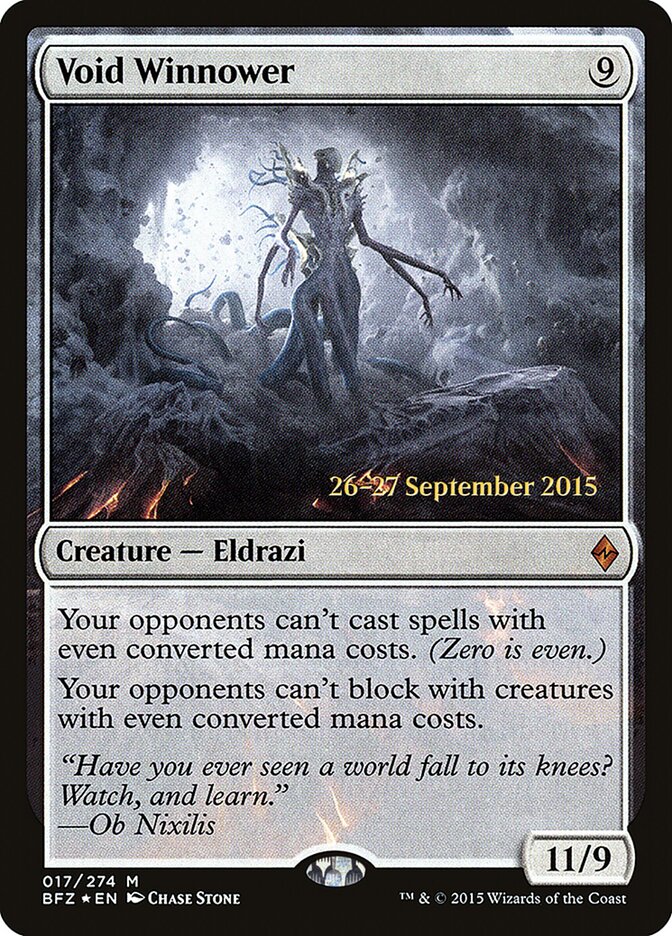 Peneirador do Vácuo / Void Winnower - Magic: The Gathering - MoxLand