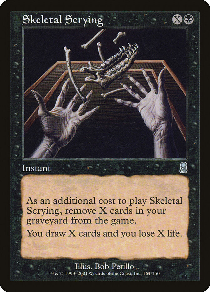 Osseomancia / Skeletal Scrying - Magic: The Gathering - MoxLand