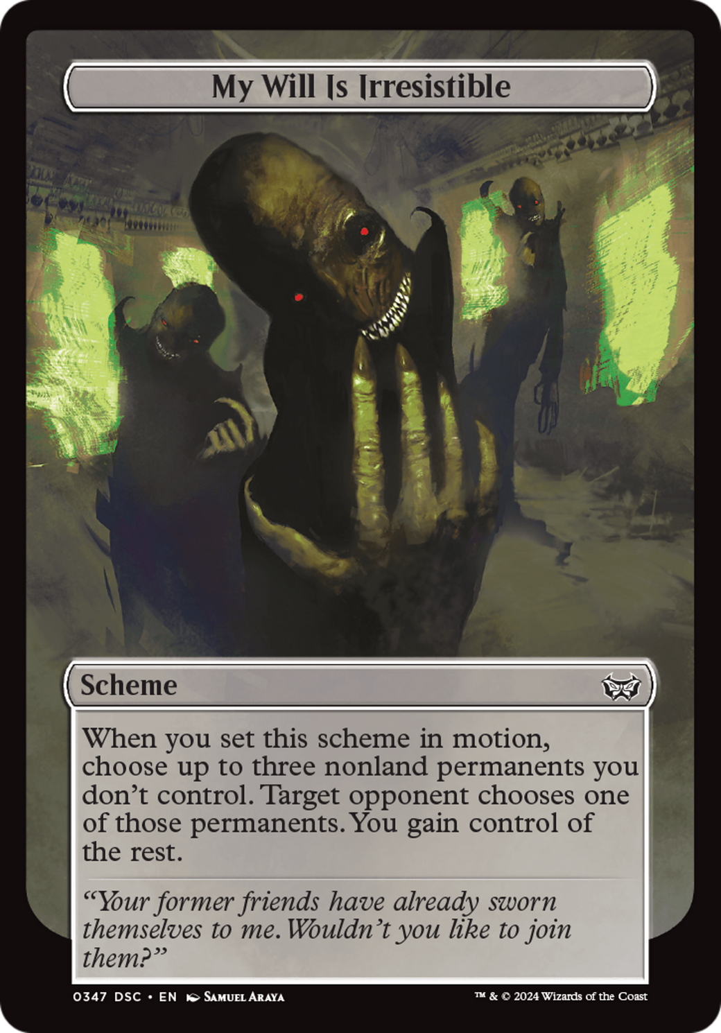 My Will Is Irresistible - Magic: The Gathering - MoxLand