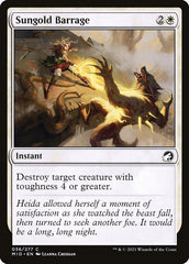 Salva de Ouro Solar / Sungold Barrage - Magic: The Gathering - MoxLand