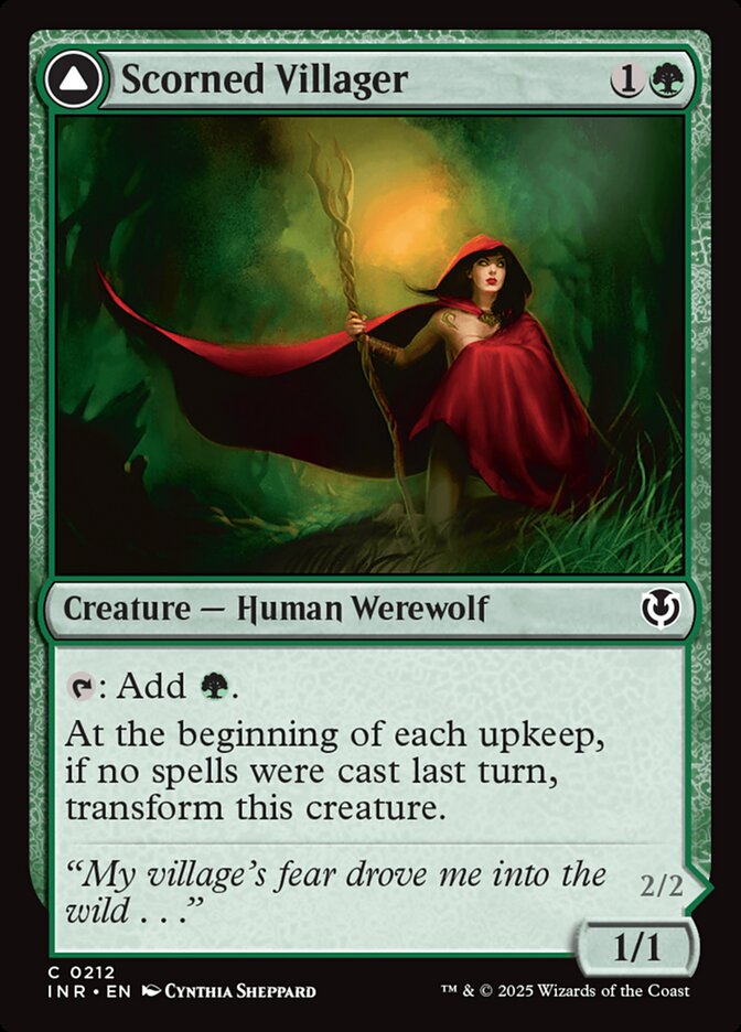 Aldeão Menosprezado / Scorned Villager - Magic: The Gathering - MoxLand