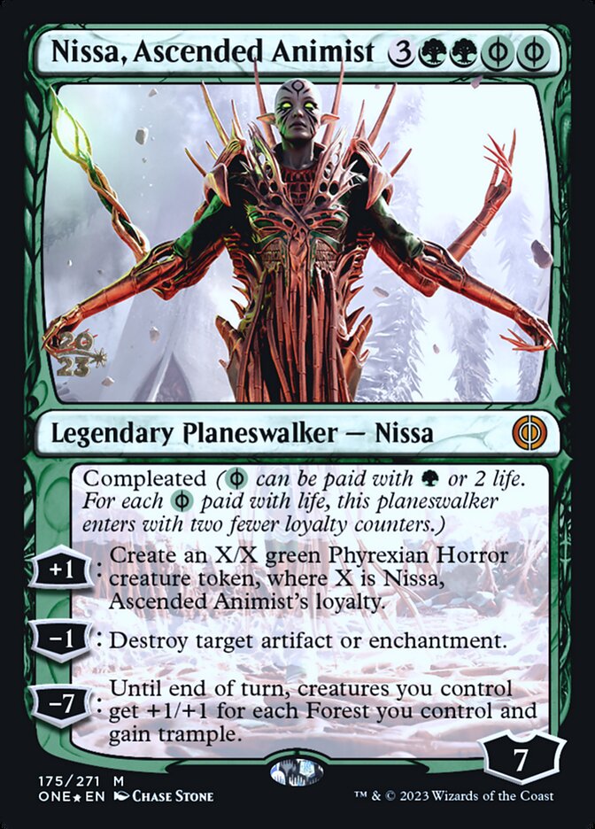 Nissa, Animista Ascensa / Nissa, Ascended Animist - Magic: The Gathering - MoxLand