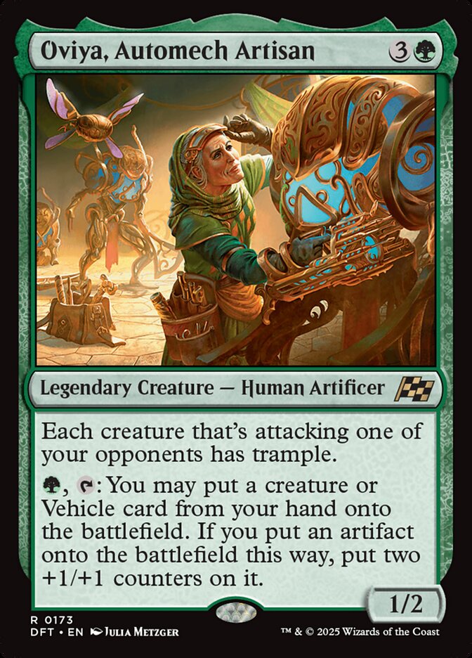 Oviya, Artesã de Automecas / Oviya, Automech Artisan - Magic: The Gathering - MoxLand