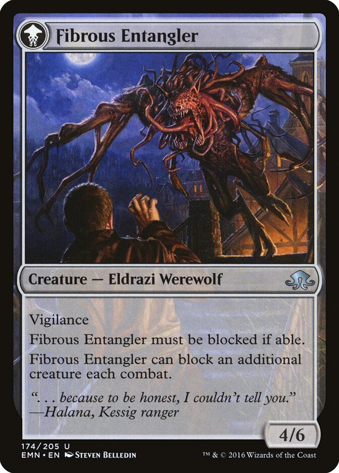 Lobisomem Dedolongo / Tangleclaw Werewolf - Magic: The Gathering - MoxLand