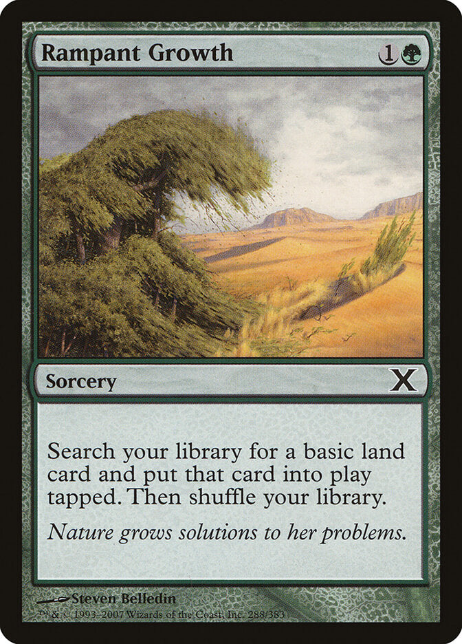 Crescimento Exuberante / Rampant Growth - Magic: The Gathering - MoxLand