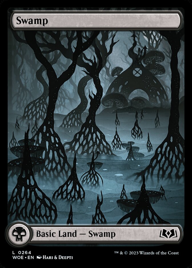 Pântano / Swamp - Magic: The Gathering - MoxLand