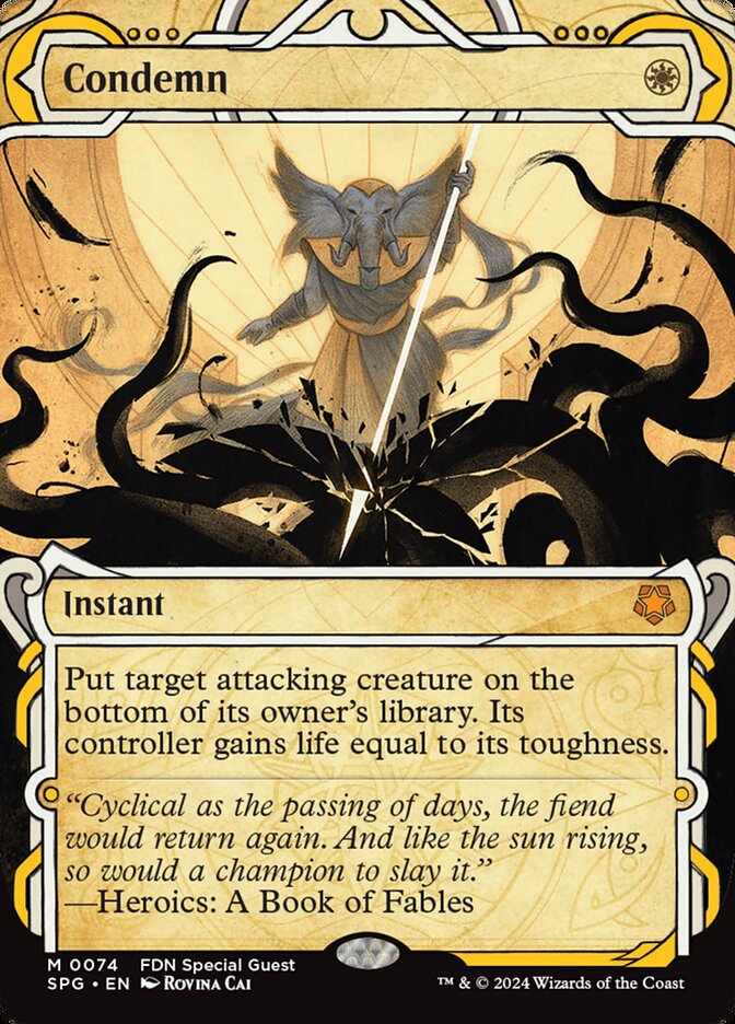 Condenar / Condemn - Magic: The Gathering - MoxLand