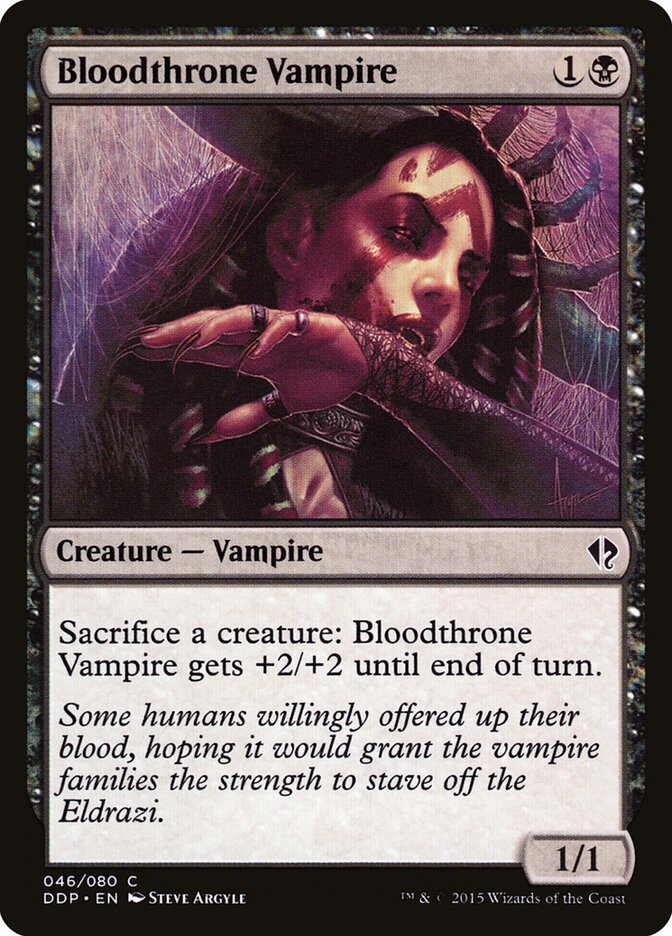 Vampiro do Sangue Real / Bloodthrone Vampire - Magic: The Gathering - MoxLand