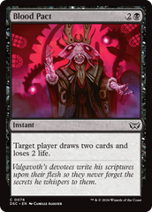 Pacto Sanguíneo / Blood Pact - Magic: The Gathering - MoxLand