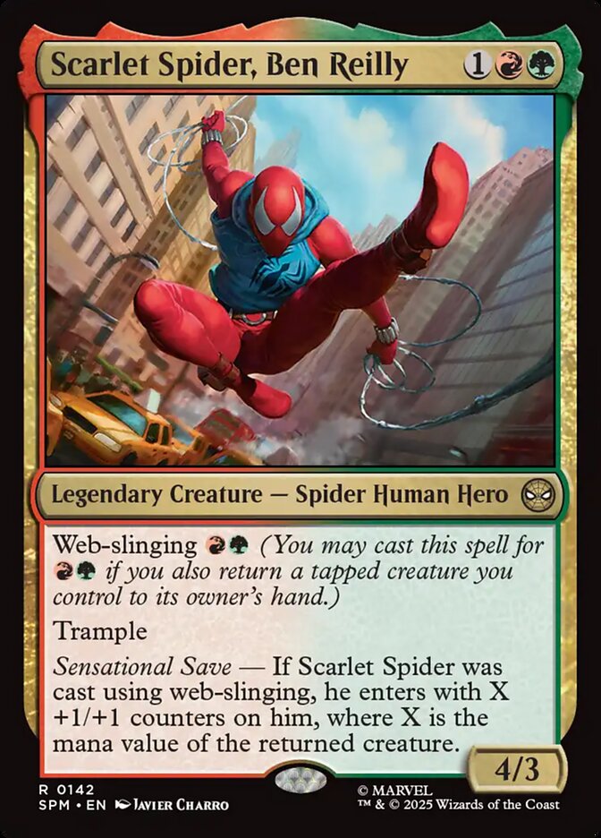 Scarlet Spider, Ben Reilly - Magic: The Gathering - MoxLand