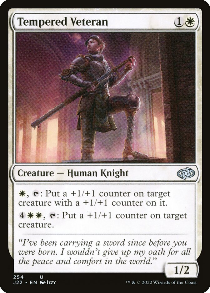 Veterana Temperada / Tempered Veteran - Magic: The Gathering - MoxLand