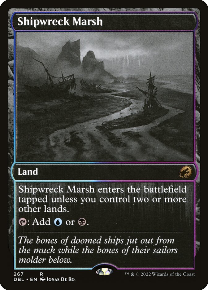 Charco do Naufrágio / Shipwreck Marsh - Magic: The Gathering - MoxLand