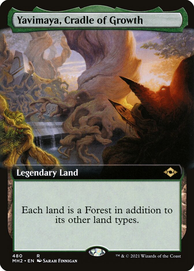 Yavimaya, Berço de Crescimento / Yavimaya, Cradle of Growth - Magic: The Gathering - MoxLand