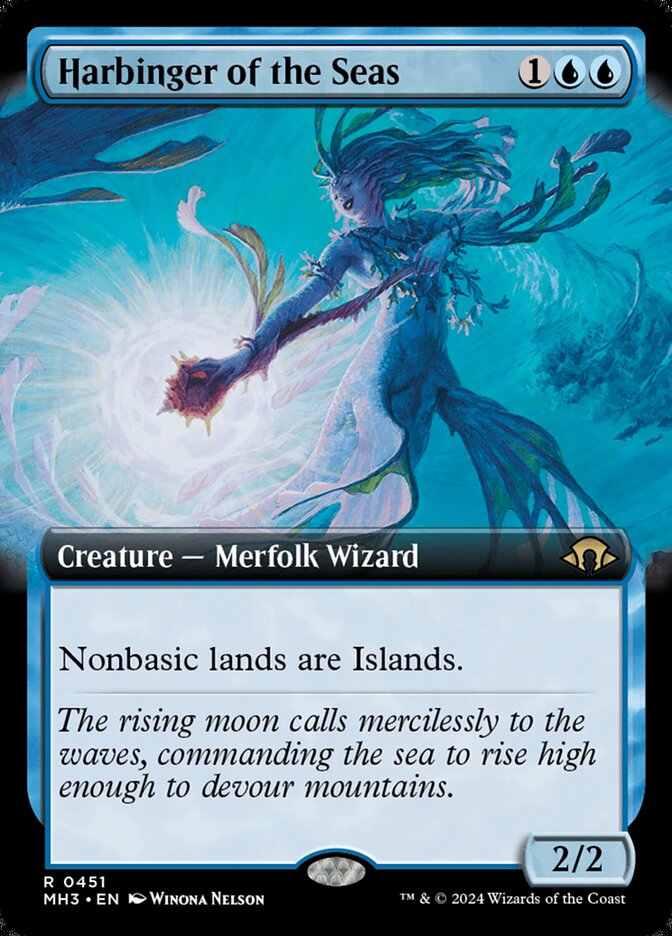 Anunciadora dos Mares / Harbinger of the Seas - Magic: The Gathering - MoxLand