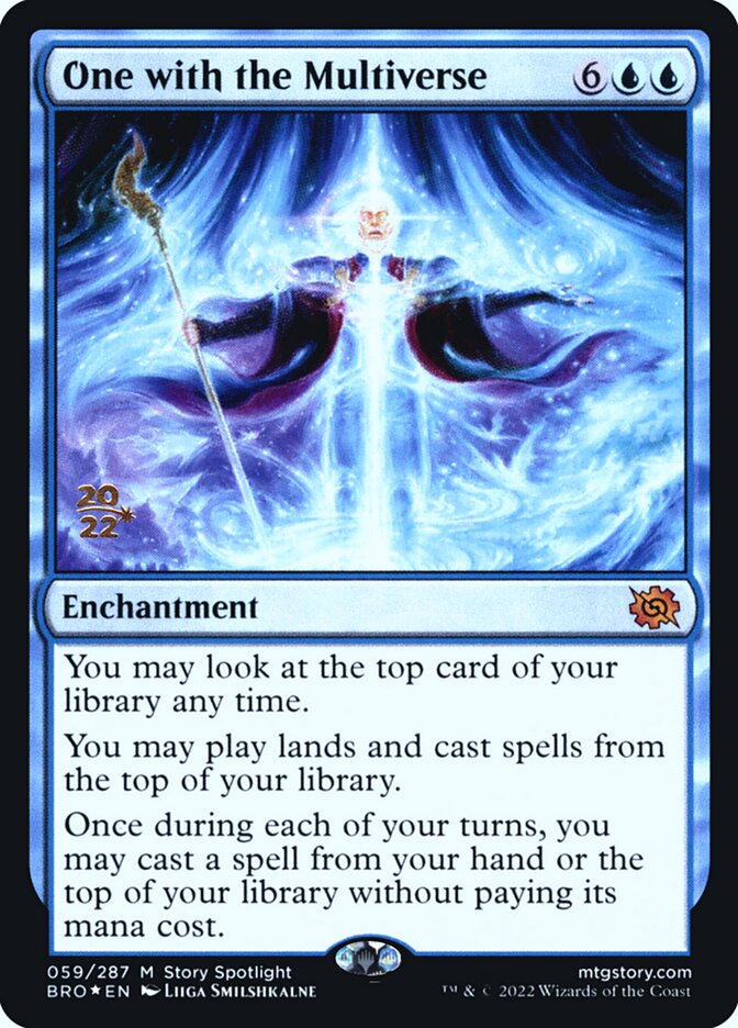 Uno com o Multiverso / One with the Multiverse - Magic: The Gathering - MoxLand