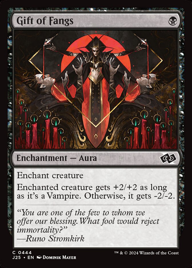 Dádiva das Presas / Gift of Fangs - Magic: The Gathering - MoxLand