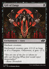 Dádiva das Presas / Gift of Fangs - Magic: The Gathering - MoxLand
