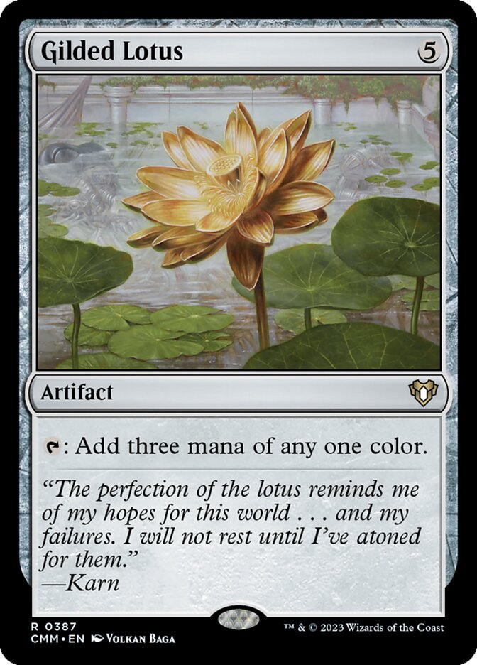 Lótus Engalanada / Gilded Lotus - Magic: The Gathering - MoxLand