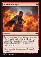 Raiva Ancestral / Ancestral Anger - Magic: The Gathering - MoxLand