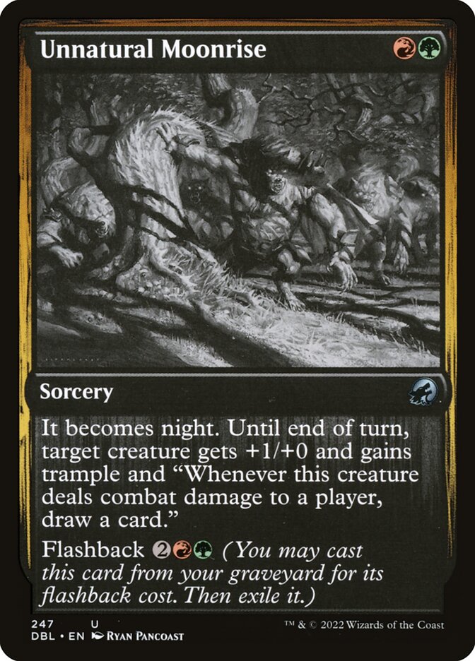 Nascer da Lua Antinatural / Unnatural Moonrise - Magic: The Gathering - MoxLand