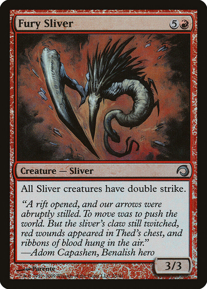 Fractius da Fúria / Fury Sliver - Magic: The Gathering - MoxLand