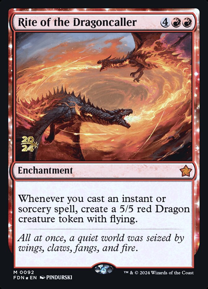 Rite of the Dragoncaller - Magic: The Gathering - MoxLand