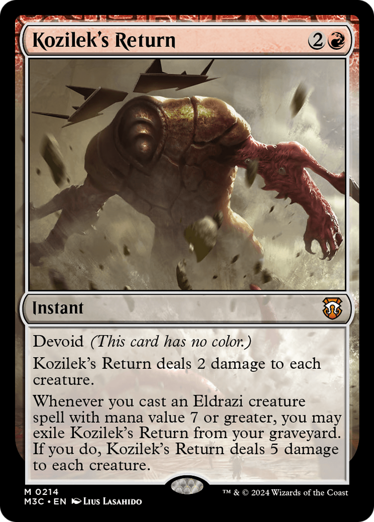 Retorno de Kozilek / Kozilek's Return - Magic: The Gathering - MoxLand