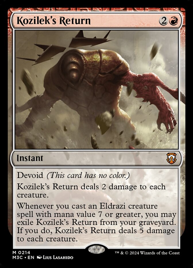 Retorno de Kozilek / Kozilek's Return - Magic: The Gathering - MoxLand