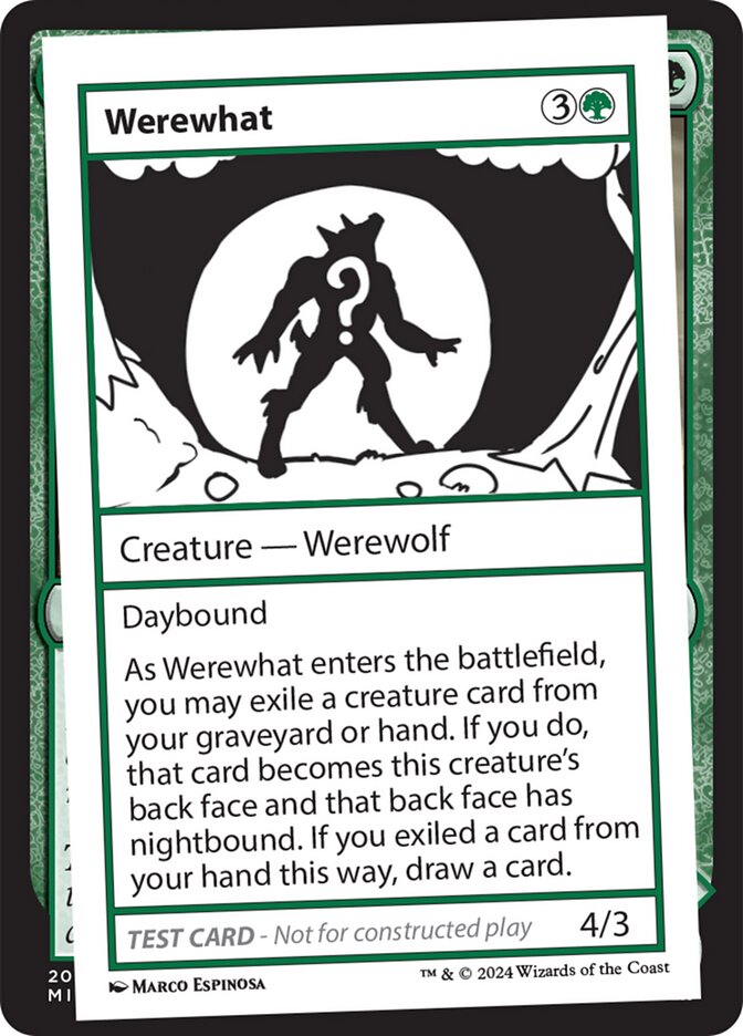 Werewhat - Magic: The Gathering - MoxLand