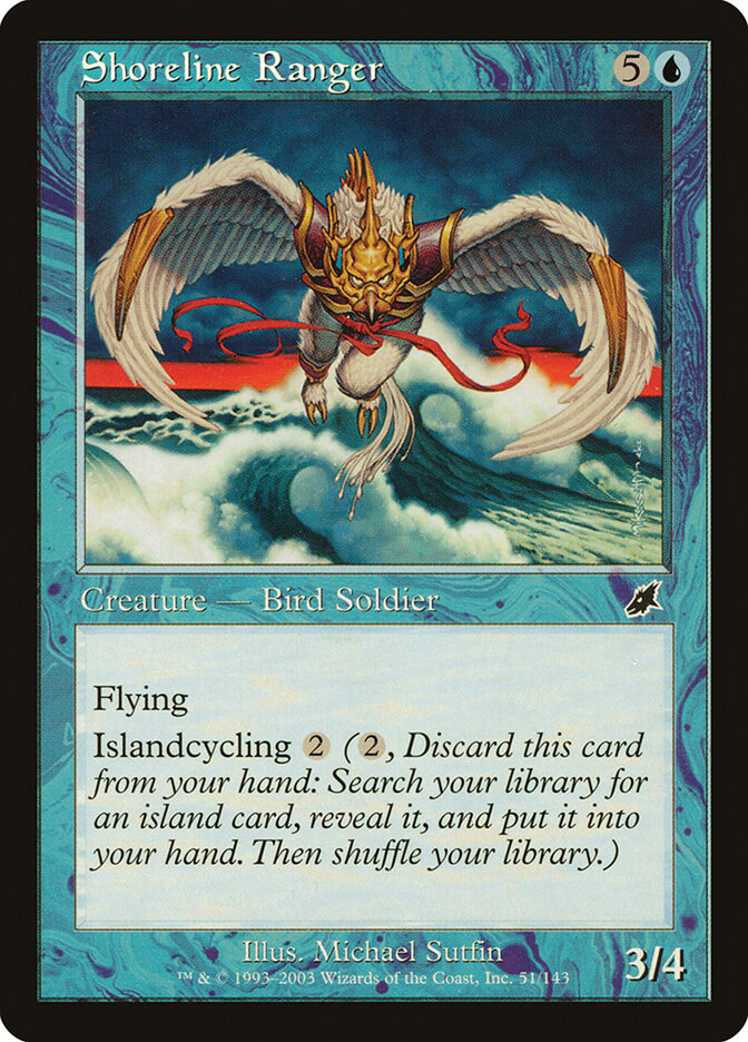 Batedor da Orla / Shoreline Ranger - Magic: The Gathering - MoxLand