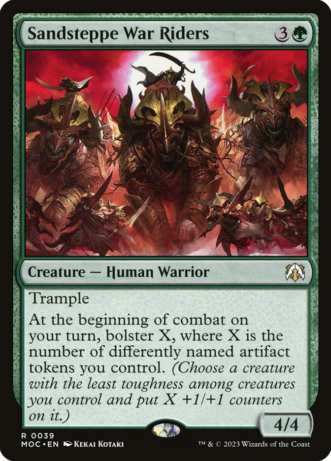 Ginetes Guerreiros da Estepe Arenosa / Sandsteppe War Riders - Magic: The Gathering - MoxLand