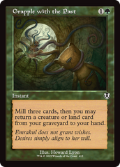 Lutar com o Passado / Grapple with the Past - Magic: The Gathering - MoxLand