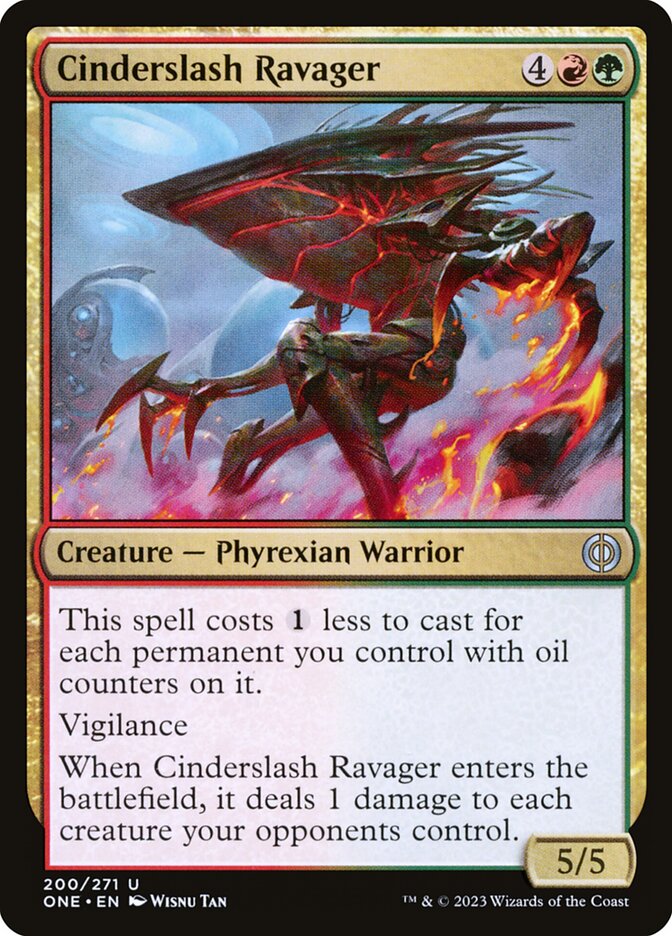 Devastador da Brasa Fendente / Cinderslash Ravager - Magic: The Gathering - MoxLand