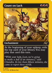 Contar com a Sorte / Count on Luck - Magic: The Gathering - MoxLand