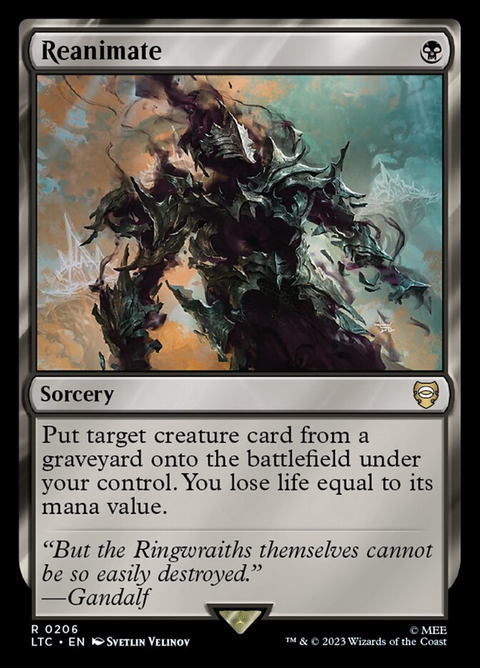 Reanimar / Reanimate - Magic: The Gathering - MoxLand