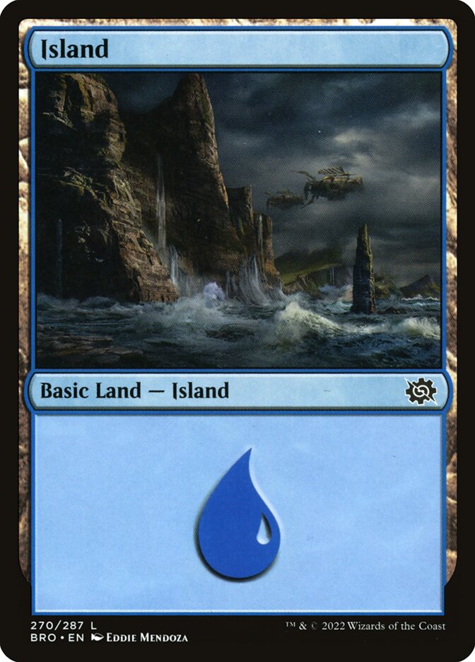 Ilha / Island - Magic: The Gathering - MoxLand