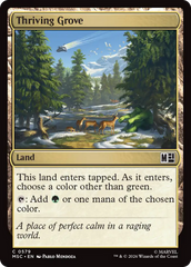 Bosque Vicejante / Thriving Grove - Magic: The Gathering - MoxLand