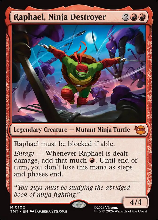 Raphael, Ninja Destroyer - Magic: The Gathering - MoxLand