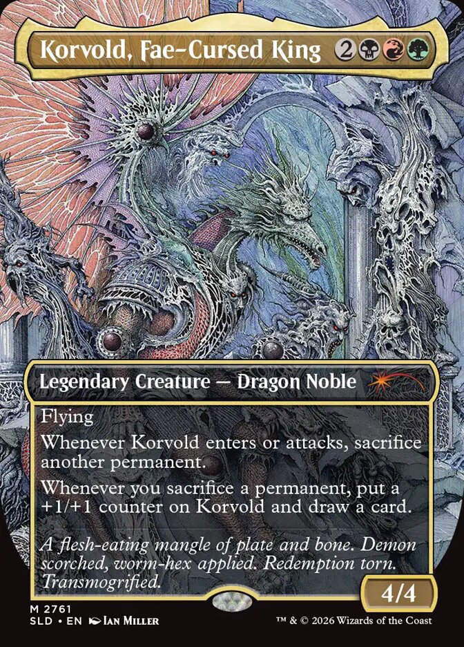 Korvold, Fae-Cursed King - Magic: The Gathering - MoxLand