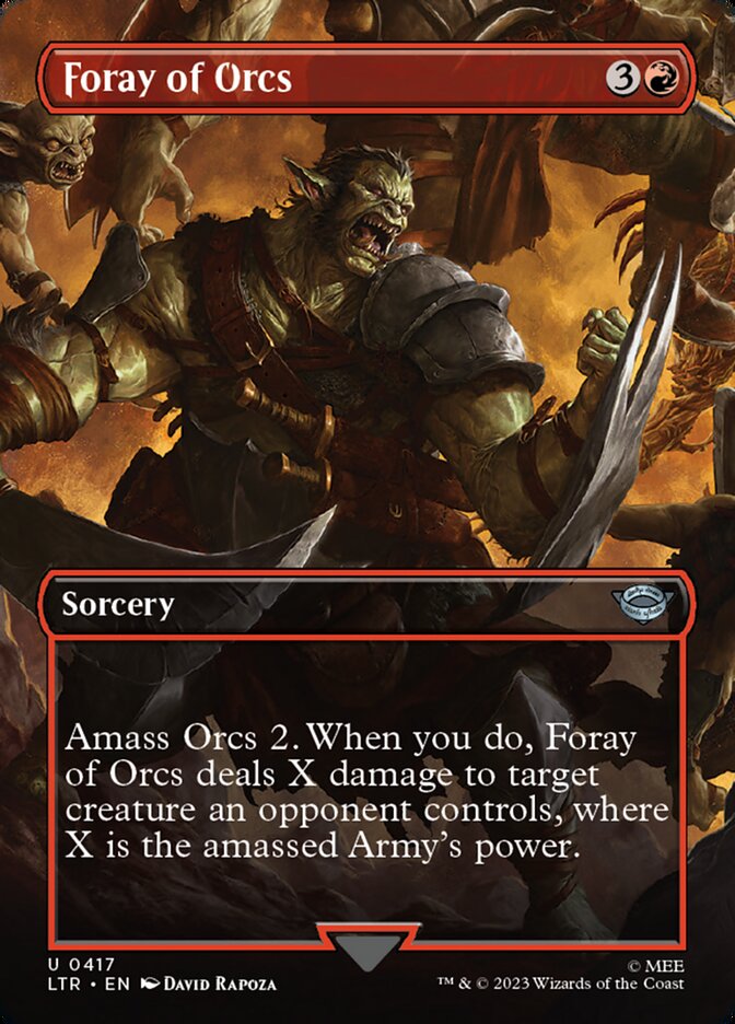 Incursão de Orcs / Foray of Orcs - Magic: The Gathering - MoxLand