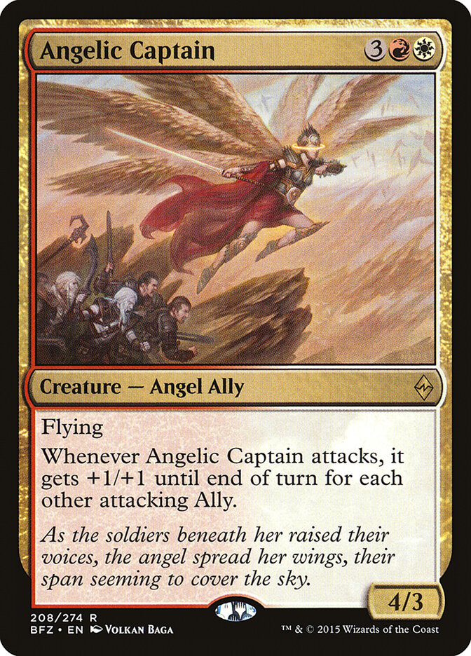 Capitã Angelical / Angelic Captain - Magic: The Gathering - MoxLand