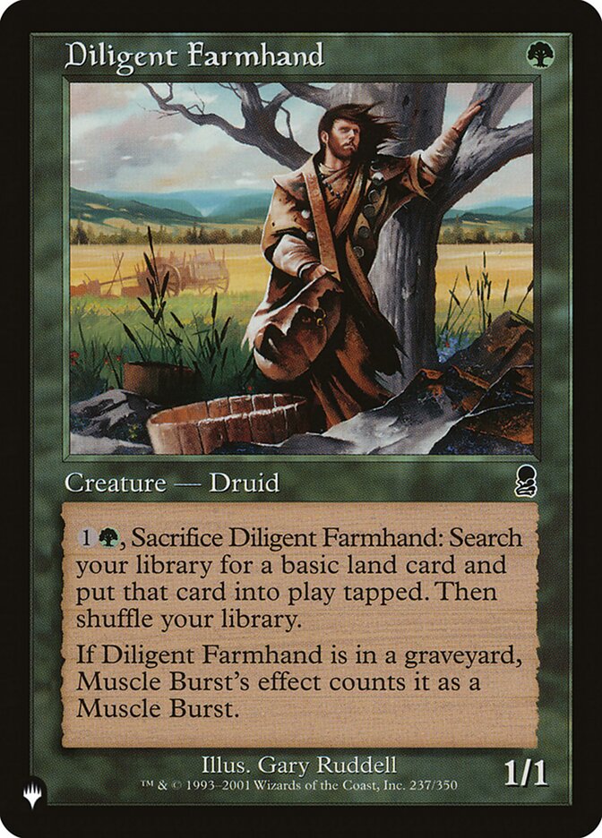 Colono Diligente / Diligent Farmhand - Magic: The Gathering - MoxLand