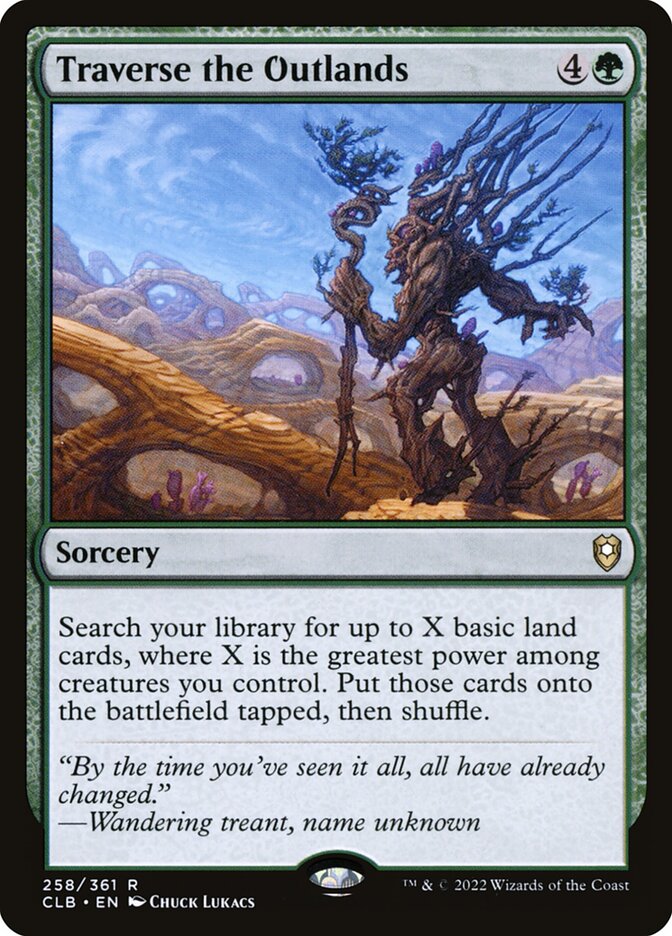 Atravessar as Terras Longínquas / Traverse the Outlands - Magic: The Gathering - MoxLand